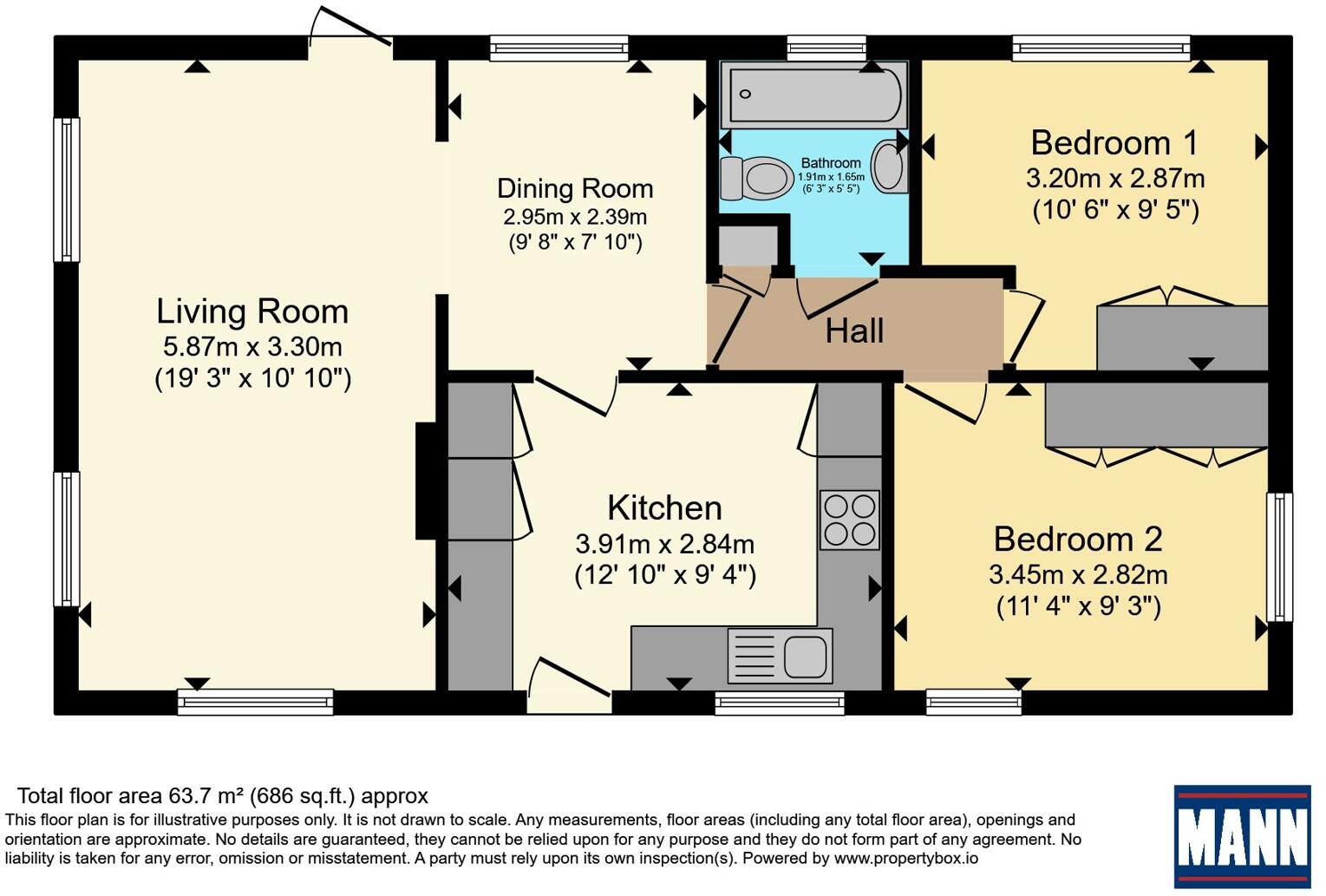 Kaysland Park, London Road, West Kingsdown, Sevenoaks, TN15 floorplan