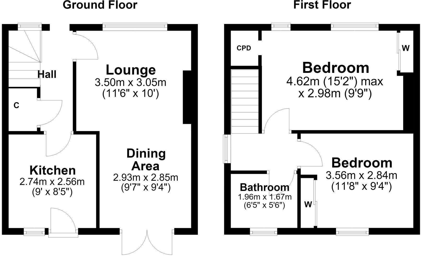 16 Churchill Crescent, Ayr, KA8 0SG floorplan