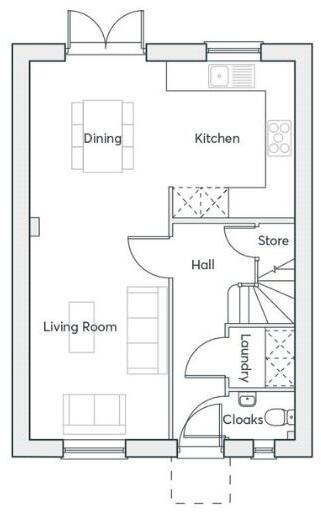 Acacia Lane,
Branston,
Burton-On-Trent,
DE14 3FW floorplan