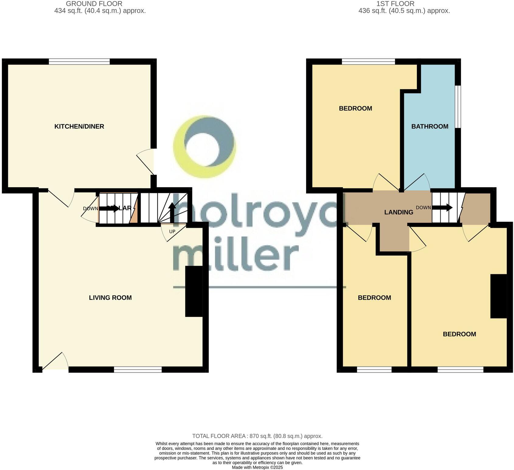 Shay Lane, Walton, WF2 floorplan