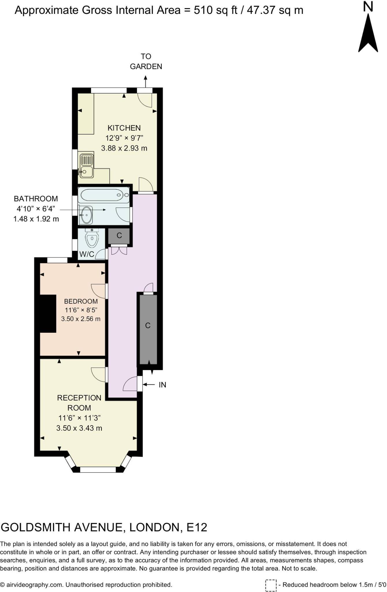 Goldsmith Avenue, London, E12 floorplan