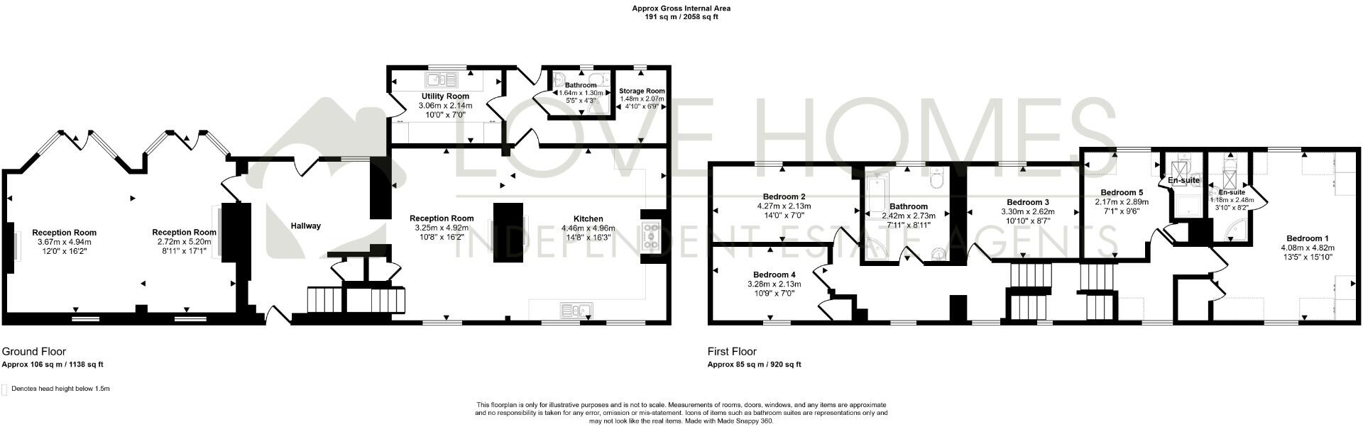 Bleasdale Road, Whitechapel, Preston, PR3 floorplan