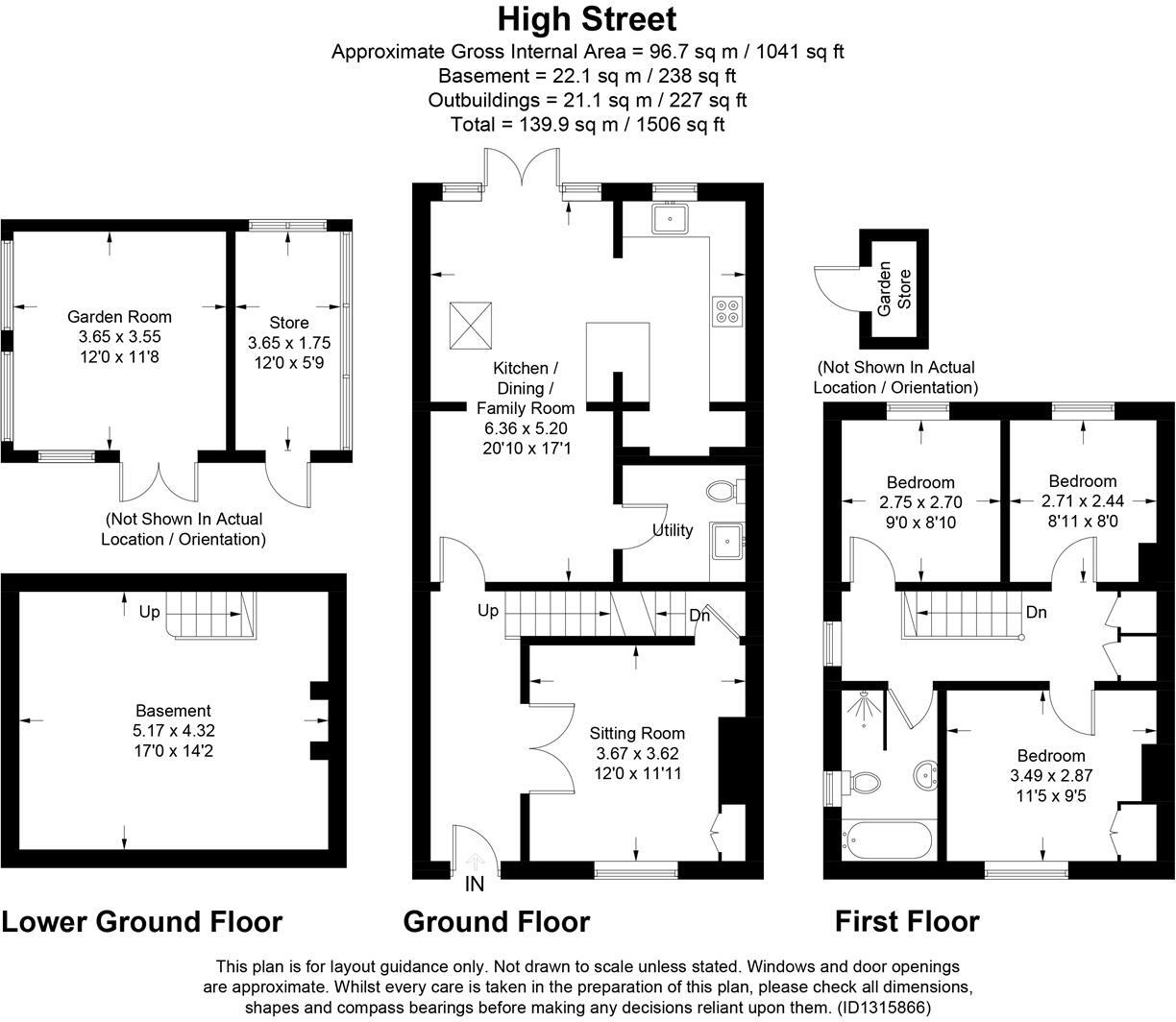 High Street, Redbourn, St. Albans floorplan