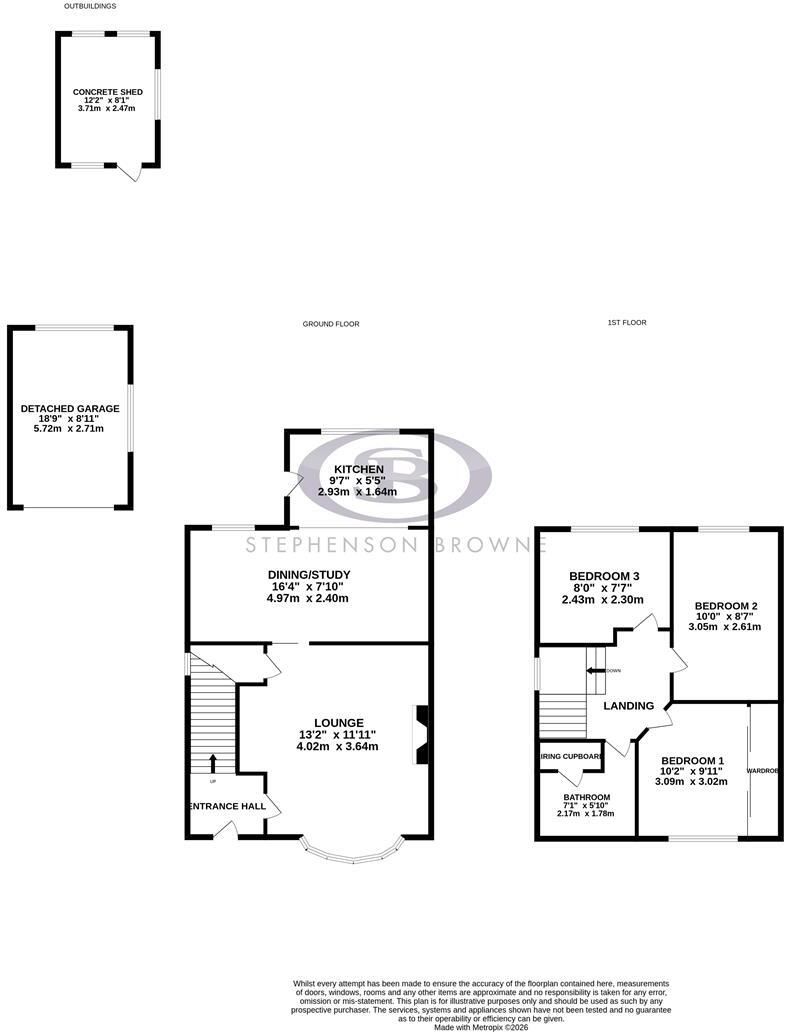 Heath Road, Congleton floorplan
