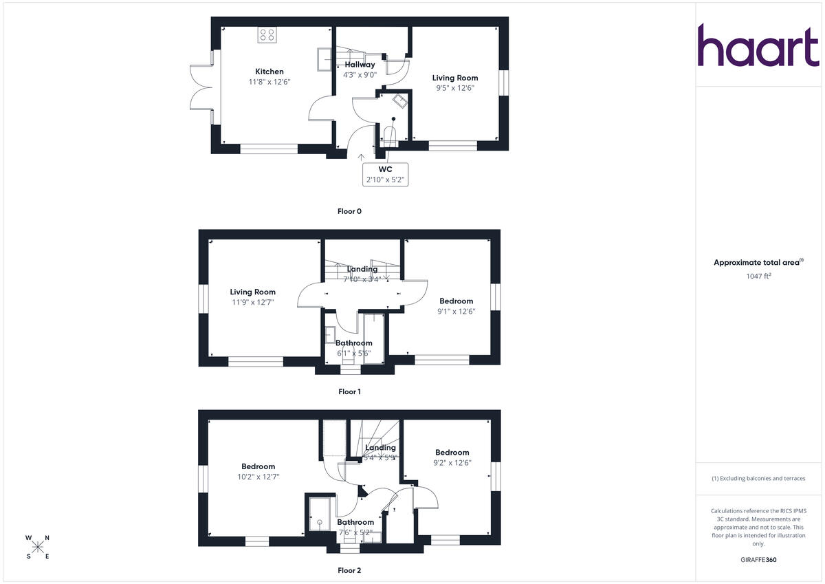 Diana Way, Milton Keynes floorplan