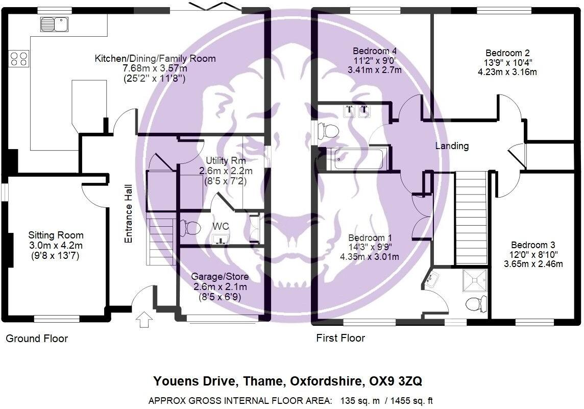 Youens Drive, Thame floorplan