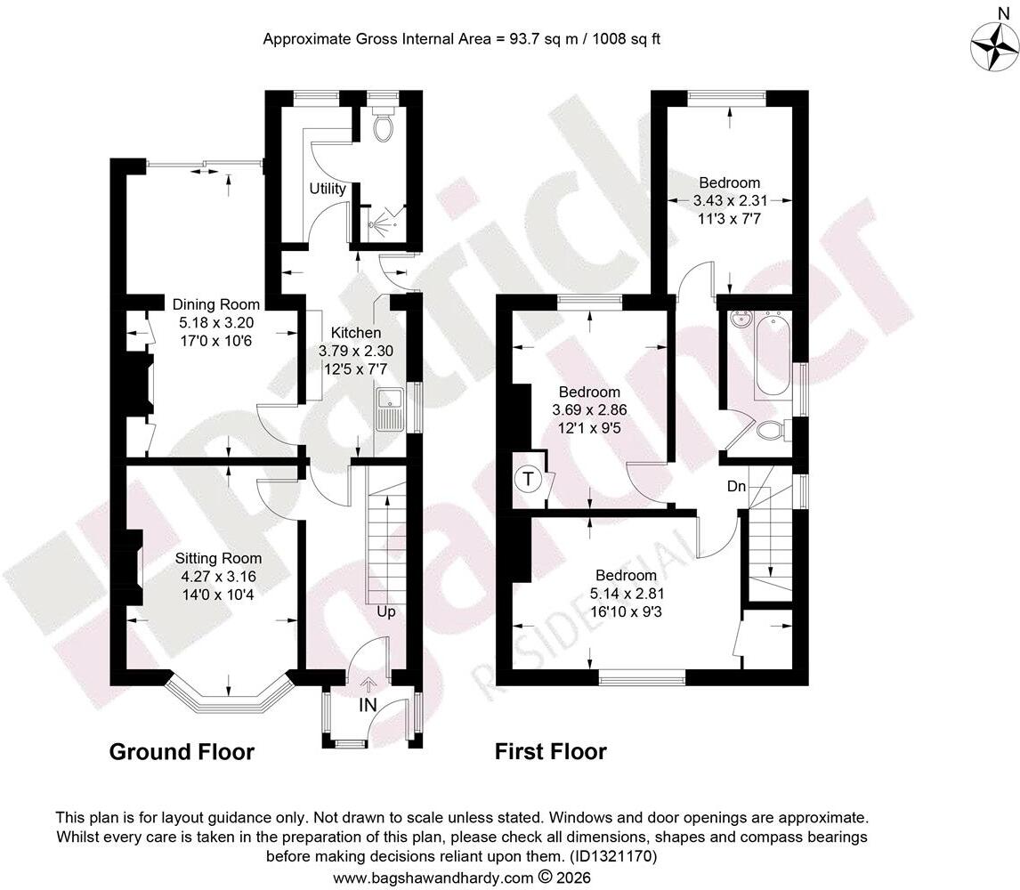 Simmil Road, Claygate, KT10 floorplan