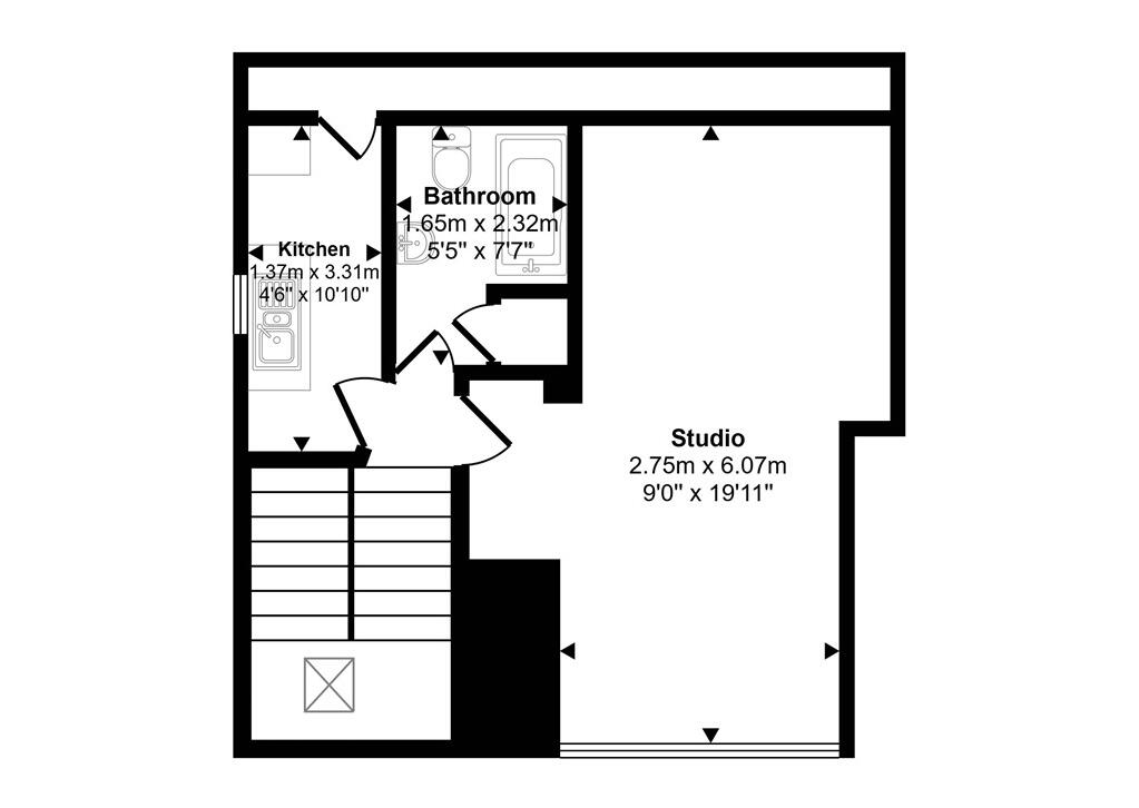 Cambridge Gardens, London floorplan