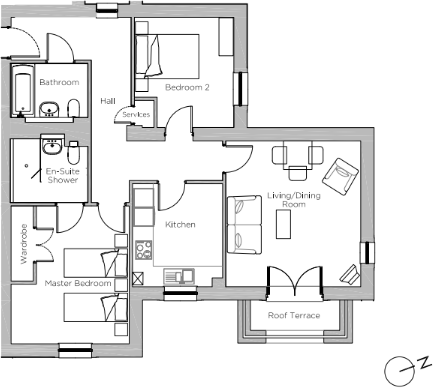 Ellerslie Drive, Malvern, Worcestershire, WR14 floorplan