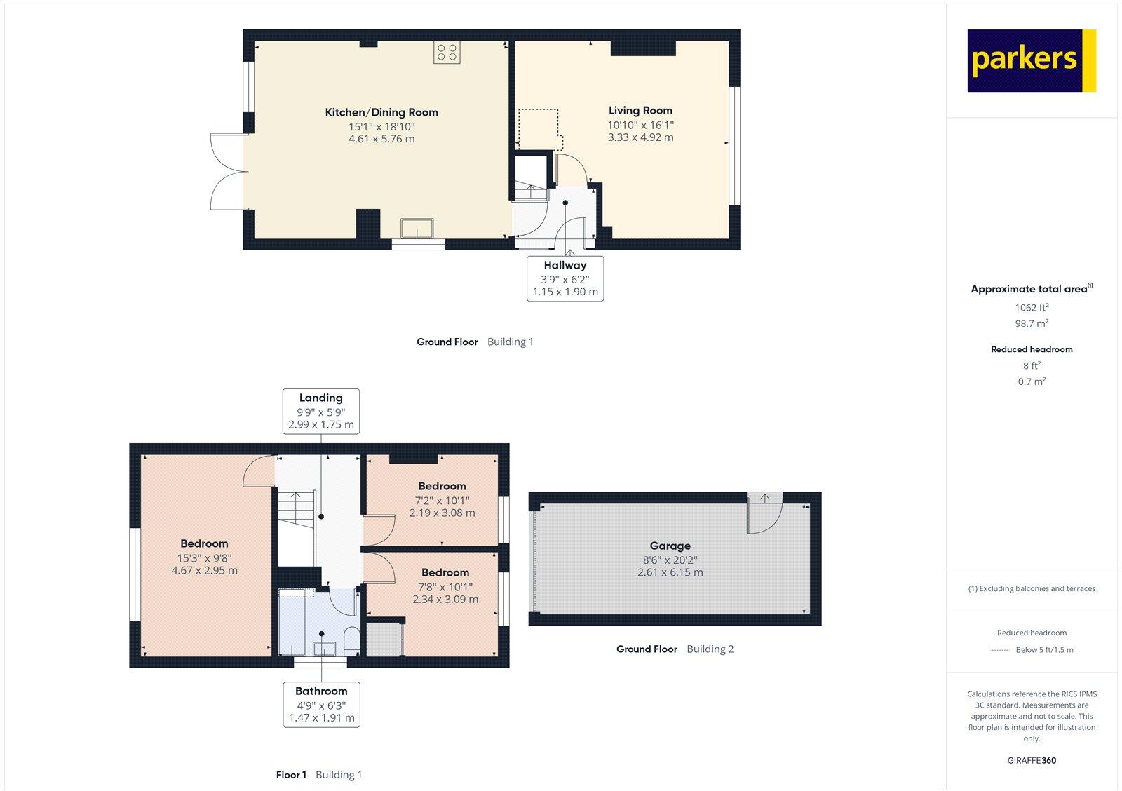 Greencroft Gardens, Reading, Berkshire, RG30 floorplan
