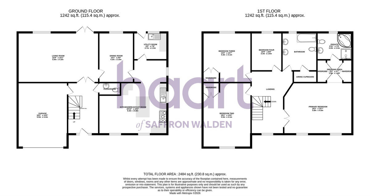 Mustards Gapp, Haverhill floorplan