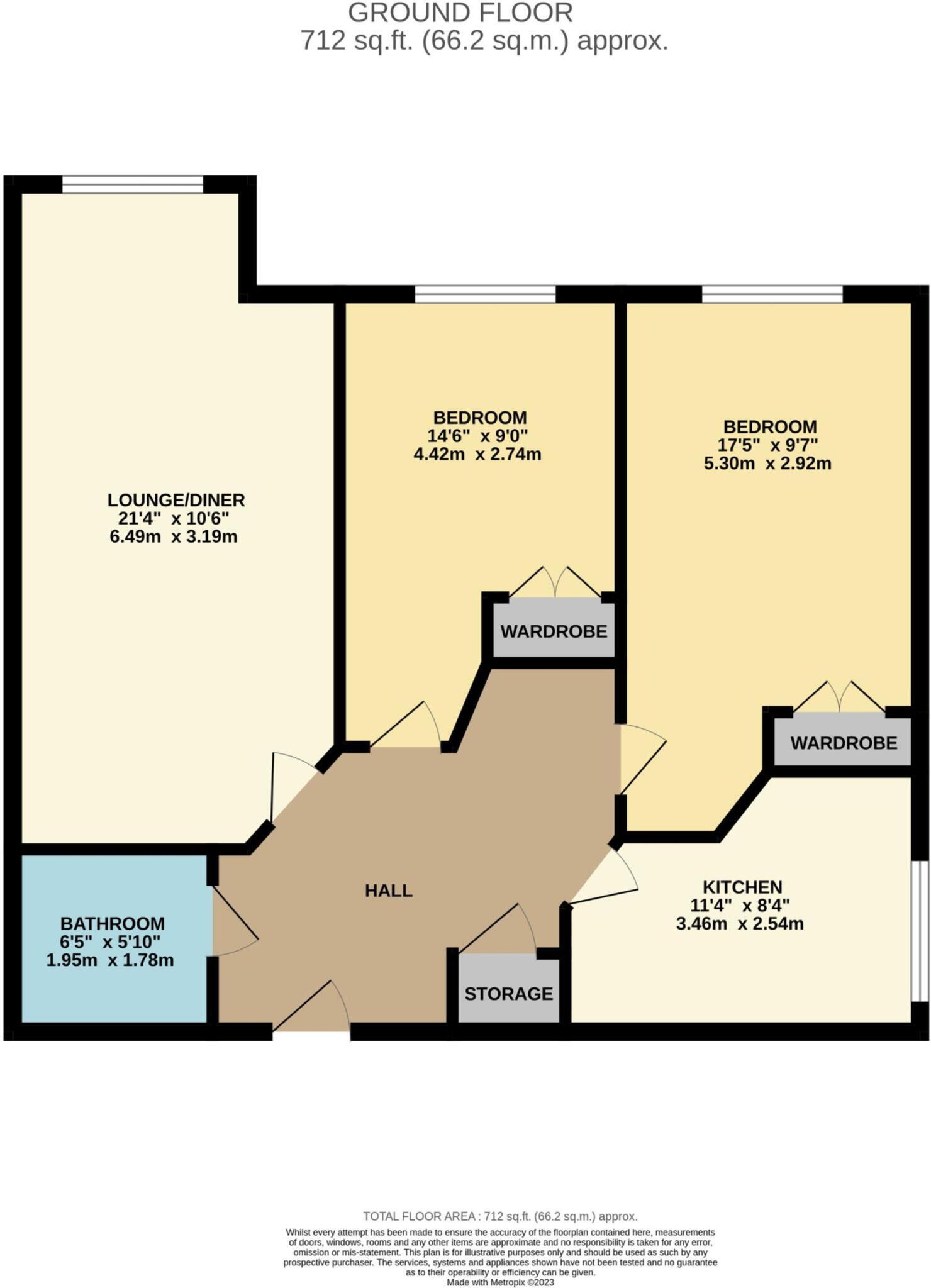 Birch Court, Latteys Close, Heath, Cardiff CF14 4PZ floorplan