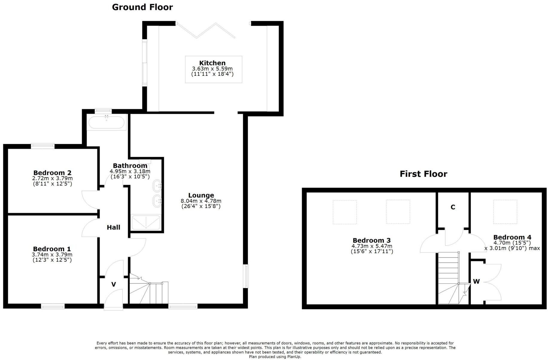 2 Manse Road, Coylton, KA6 6LD floorplan