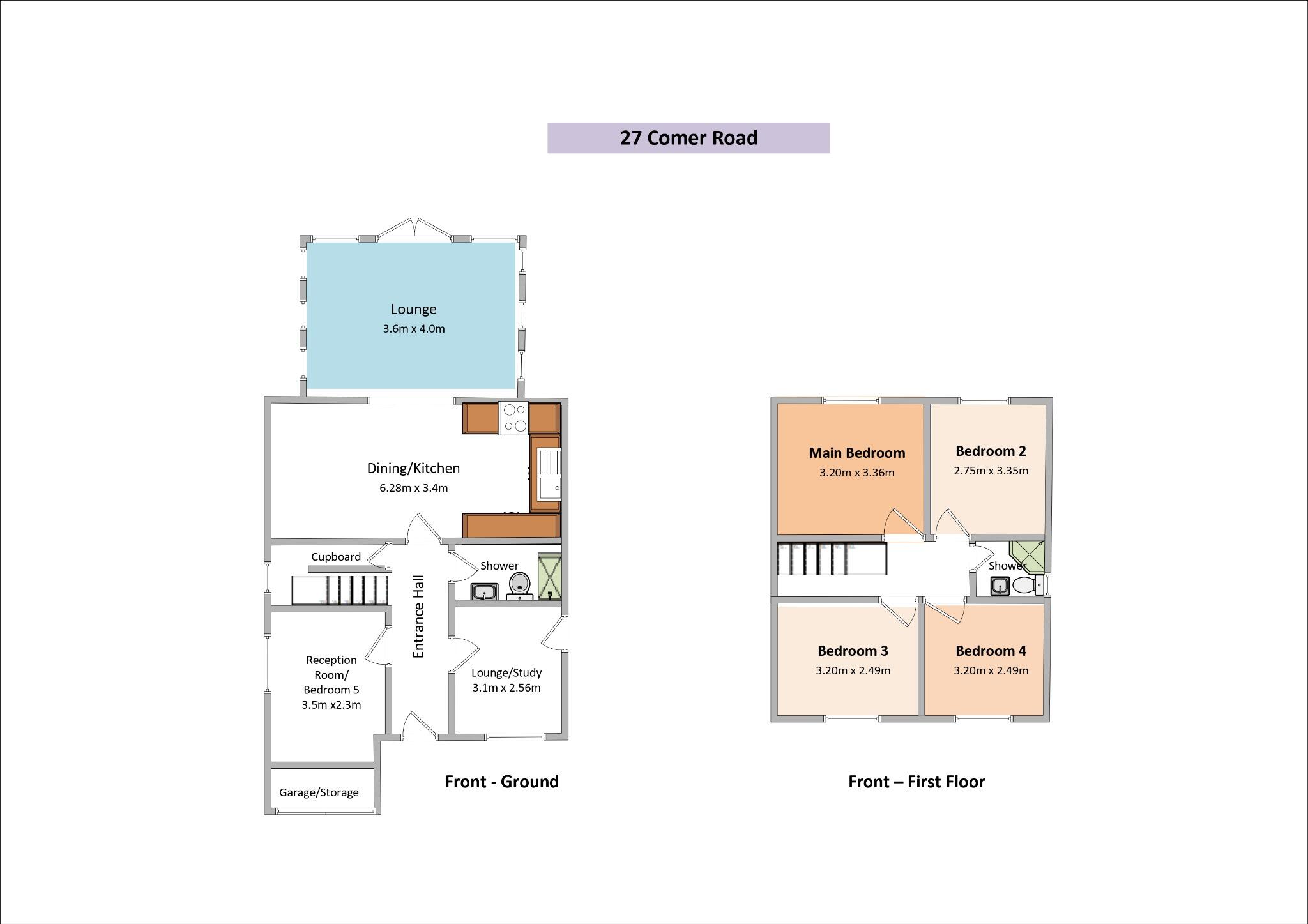 Comer Road, Worcester, Worcestershire, WR2 5HU floorplan