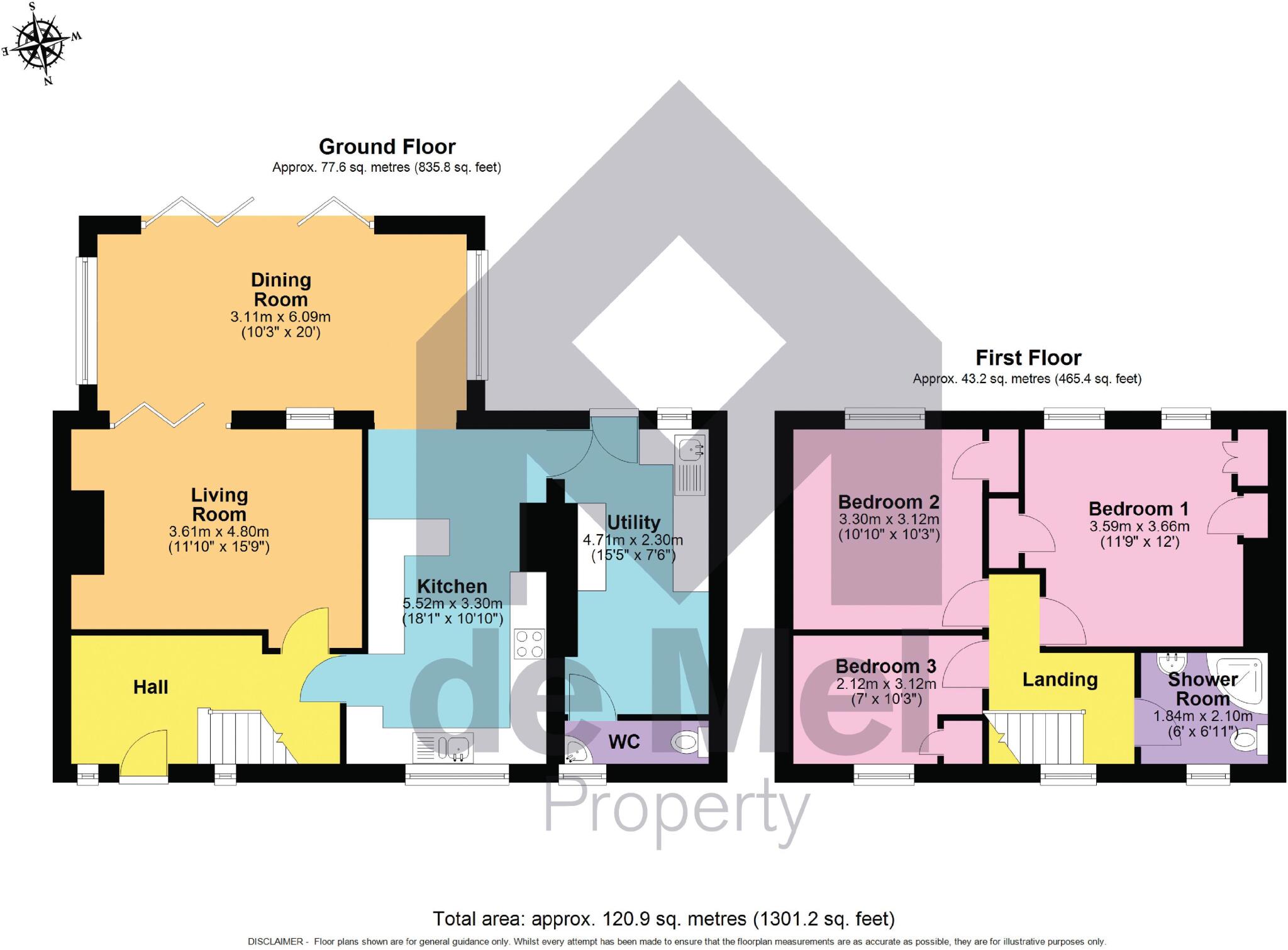 Old Forge Cottages, Didbrook, Gloucestershire, GL54 floorplan