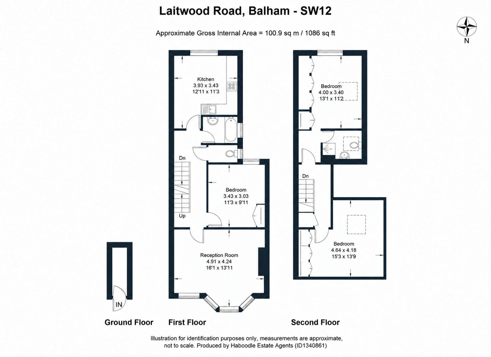 Laitwood Road, Balham, SW12 floorplan