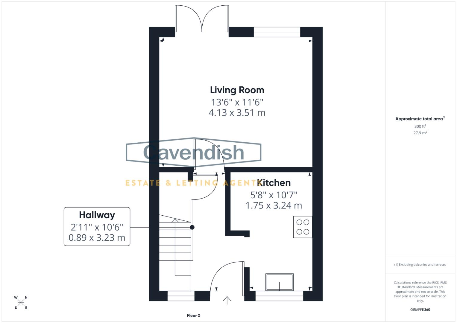 Cae Isa, New Brighton, Mold floorplan