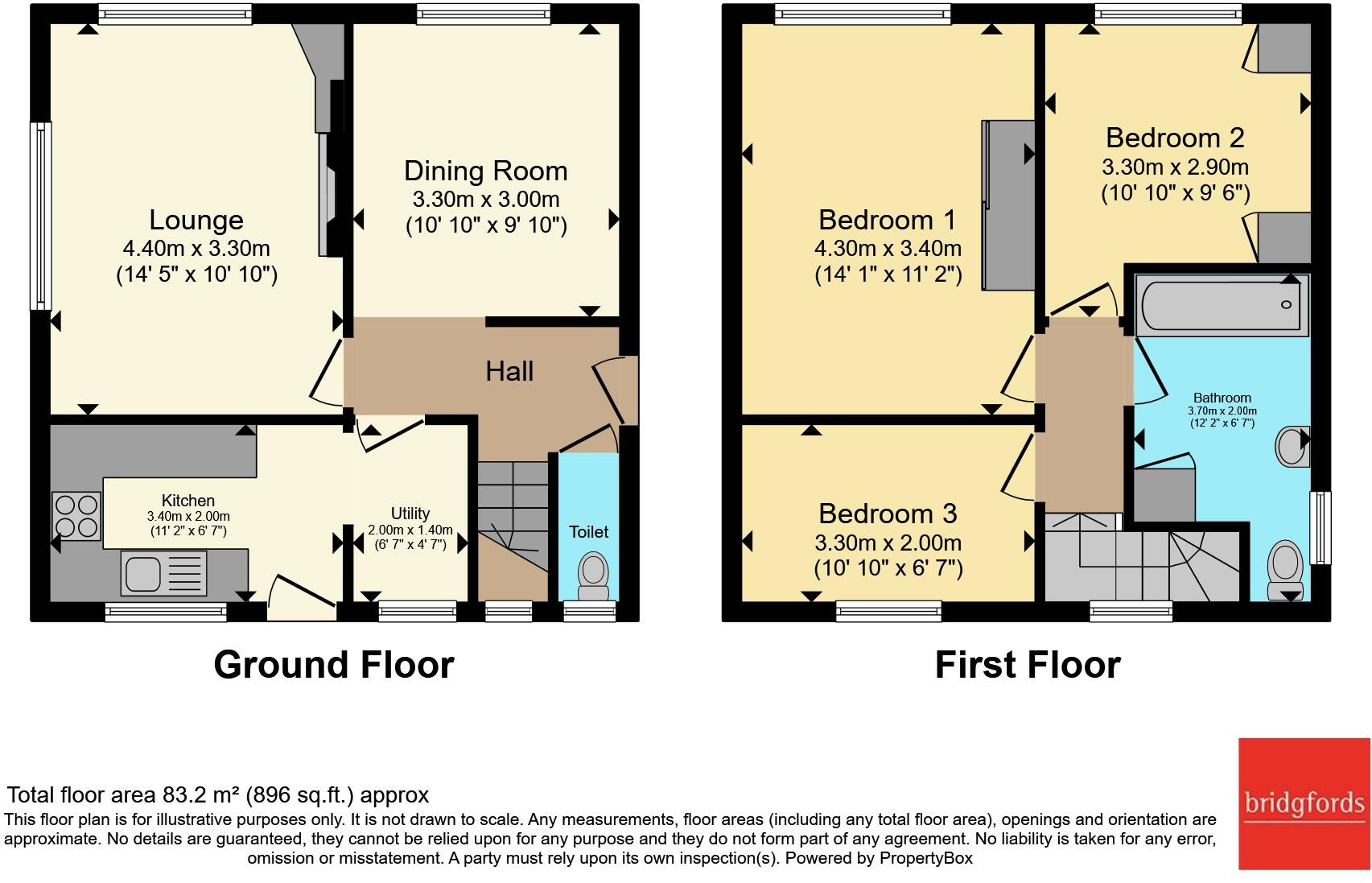 Derwent Road, BUXTON, Derbyshire, SK17 floorplan