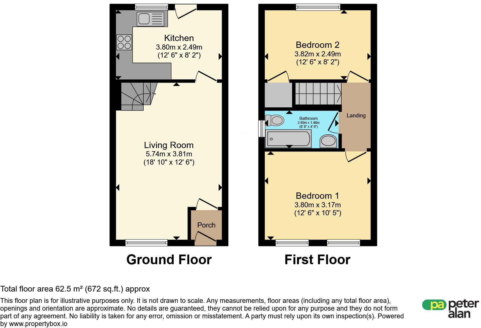 Lydstep Road, Barry floorplan