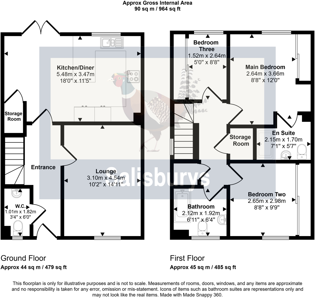 Honeysuckle Drive, Tavistock, PL19 floorplan