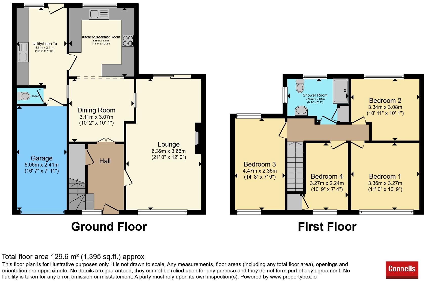 Pells Close, Fleckney, Leicester floorplan