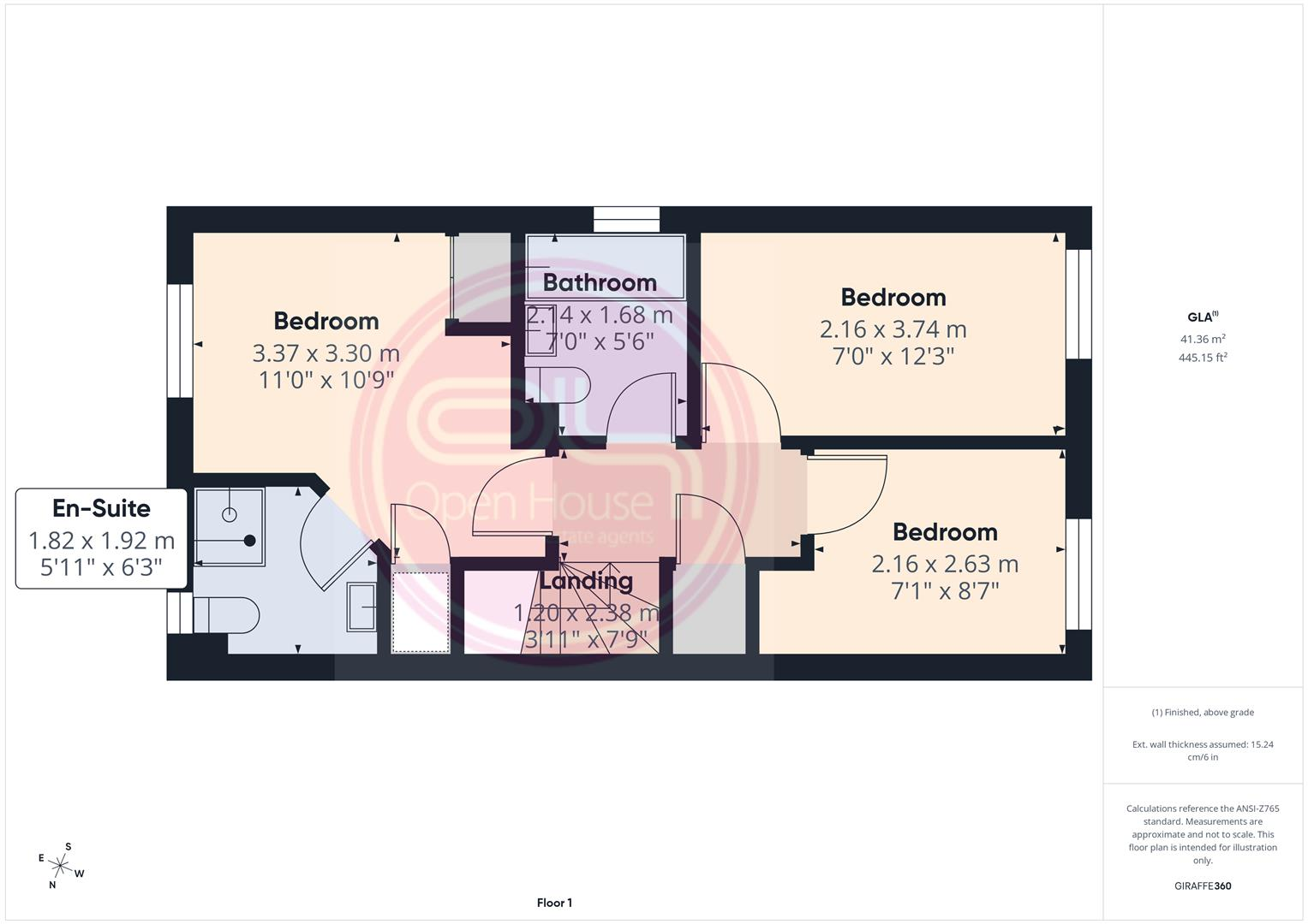 Hewer Drive, Castle Gresley, Swadlincote floorplan