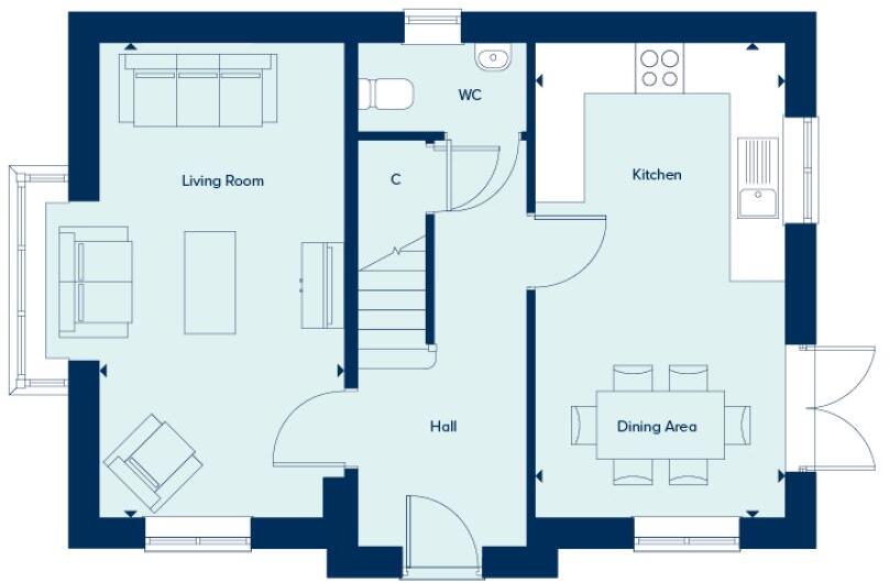 Farley Way 
GL2 4EU floorplan