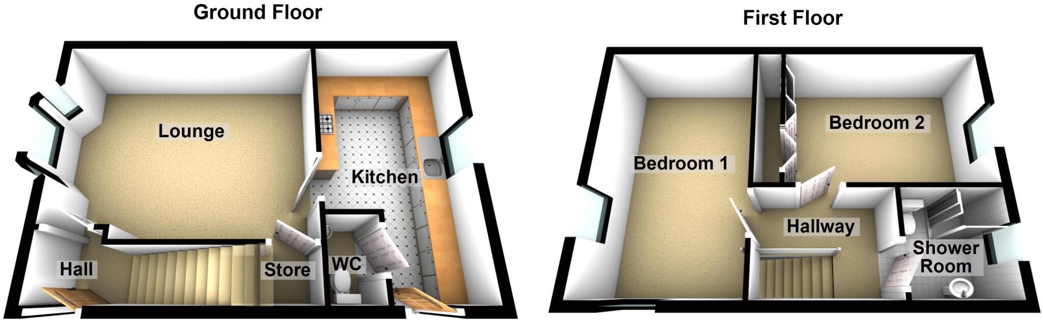 Sydney Crescent, Auchterarder floorplan