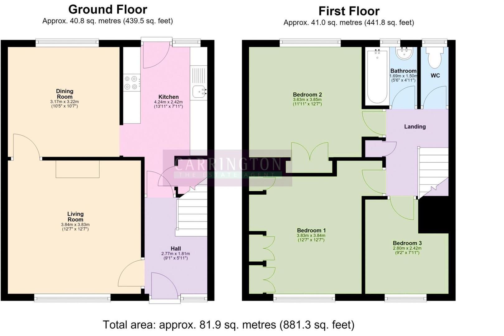 Milton Drive, Borehamwood floorplan