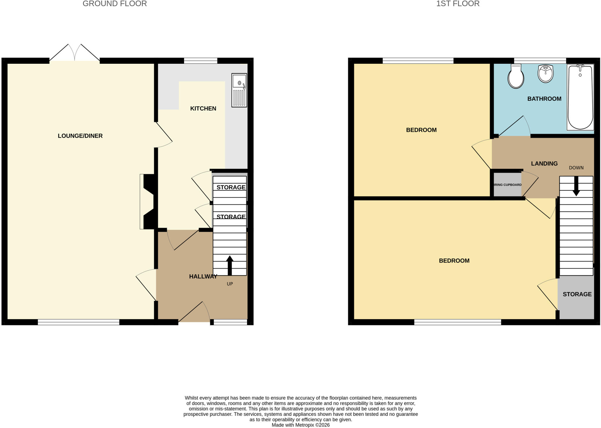 Threshelford, Basildon, SS16 floorplan
