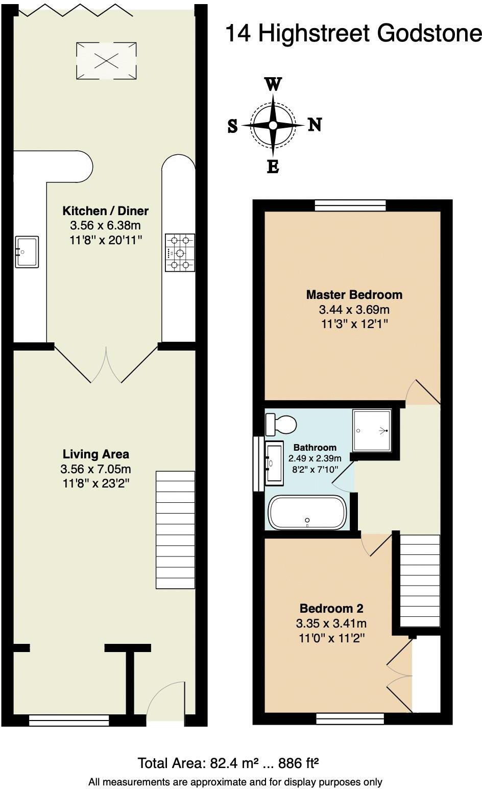 High Street, Godstone  floorplan