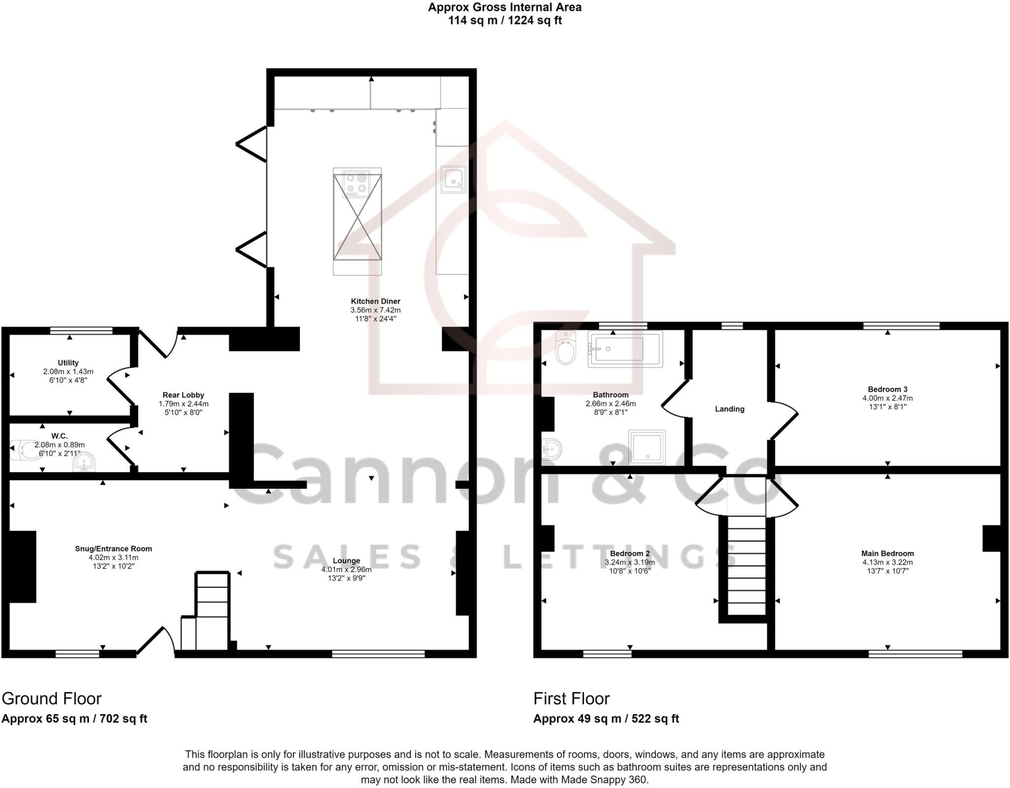 Park Lane, Whittlesey, Peterborough, Cambridgeshire floorplan