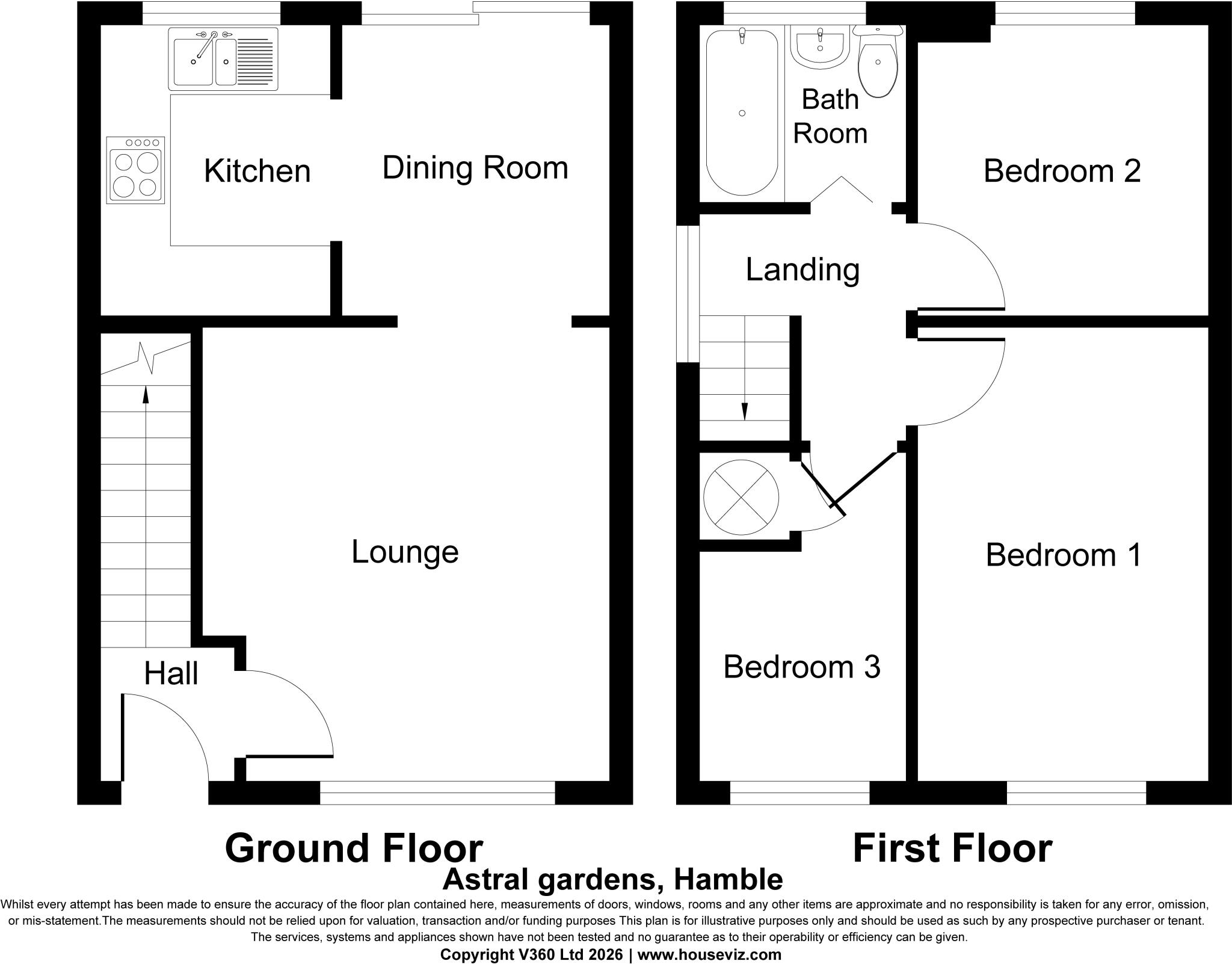 Astral Gardens, Hamble, Southampton, Hampshire, SO31 floorplan