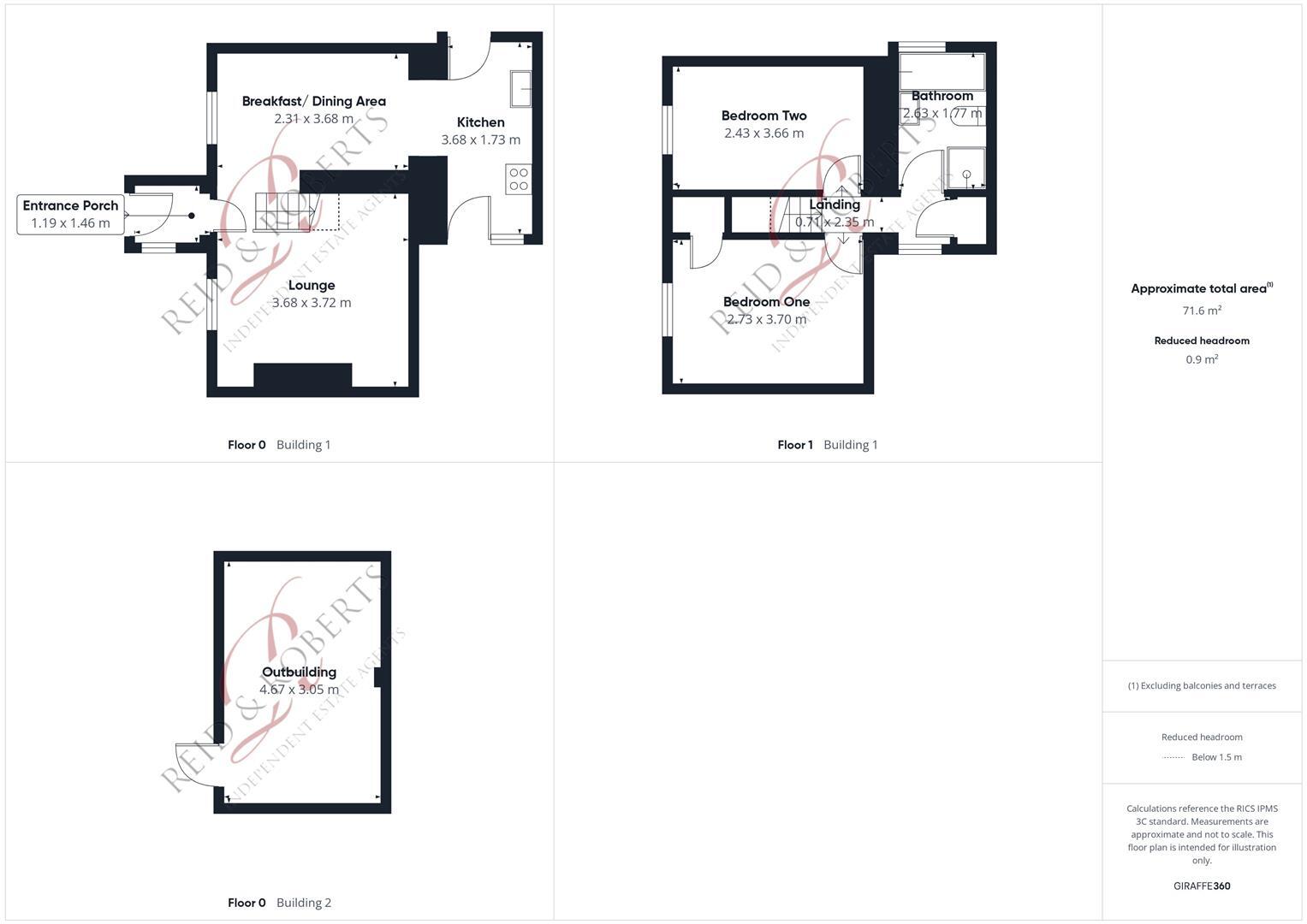 Heol Llewelyn, Coedpoeth floorplan