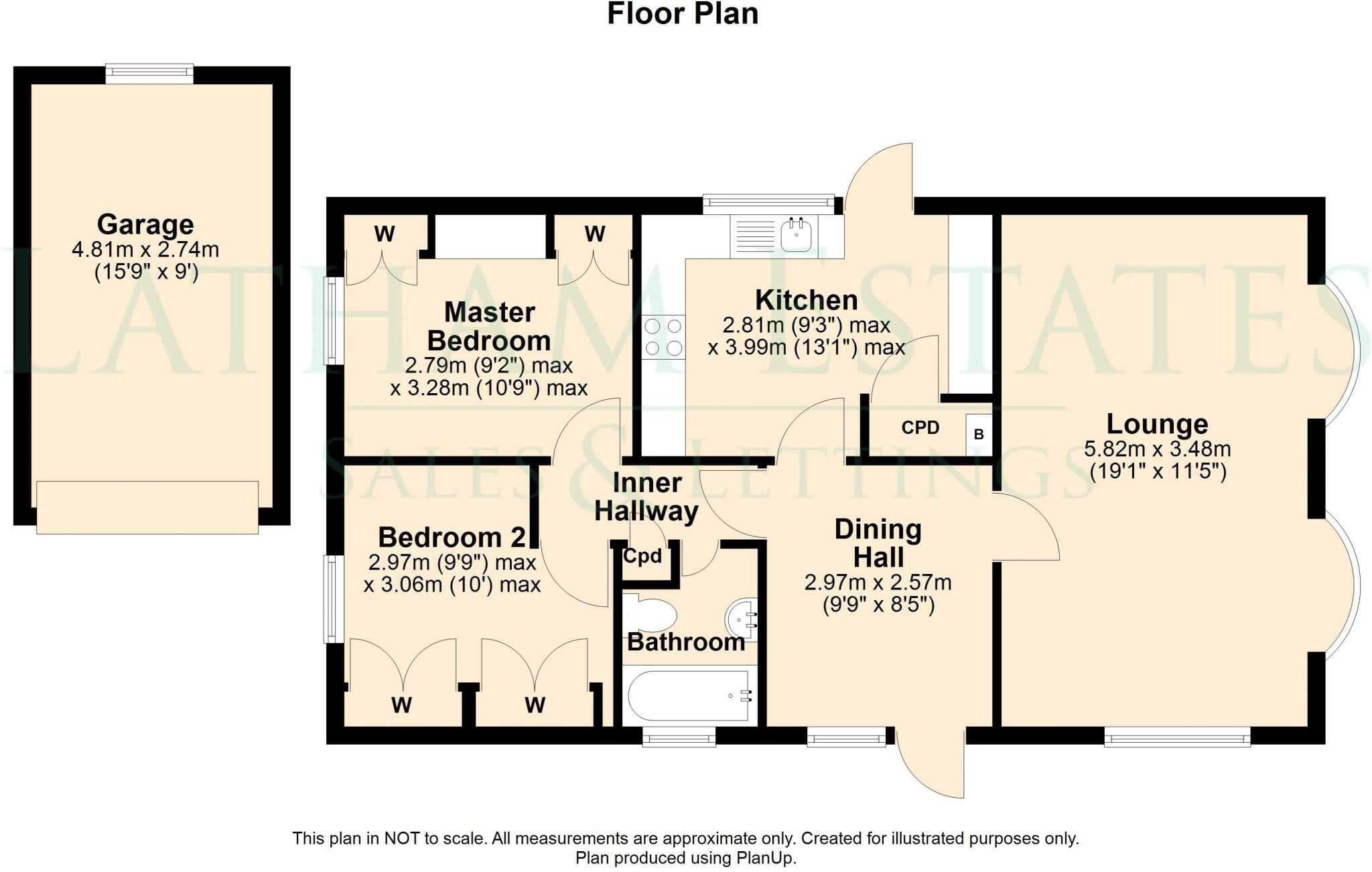 Alison Drive, Goostrey floorplan
