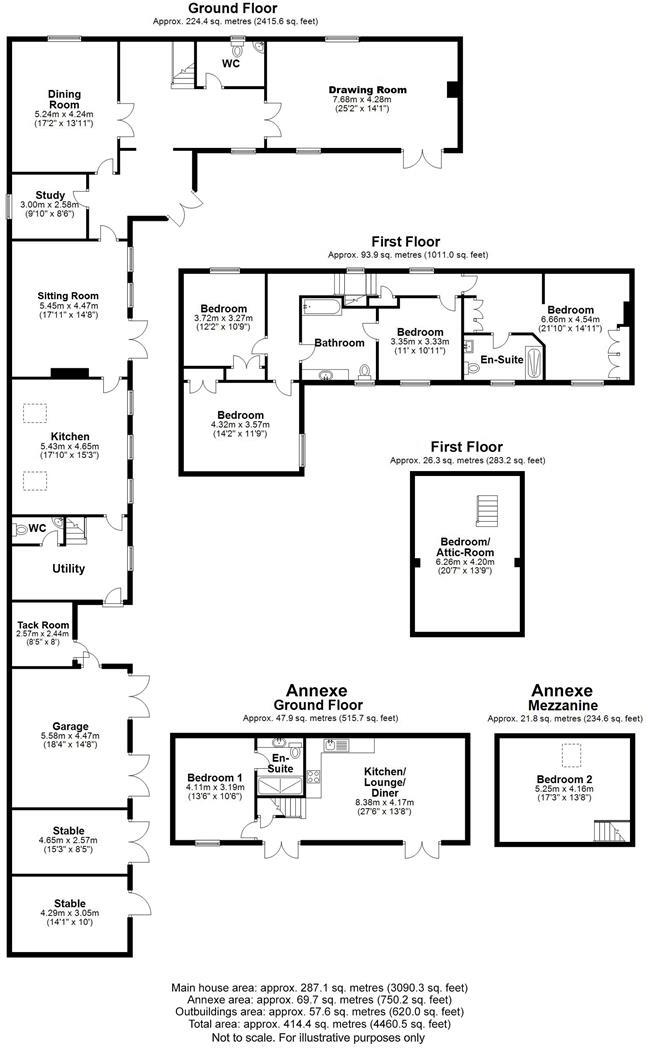 Boughton Grange, Northampton floorplan