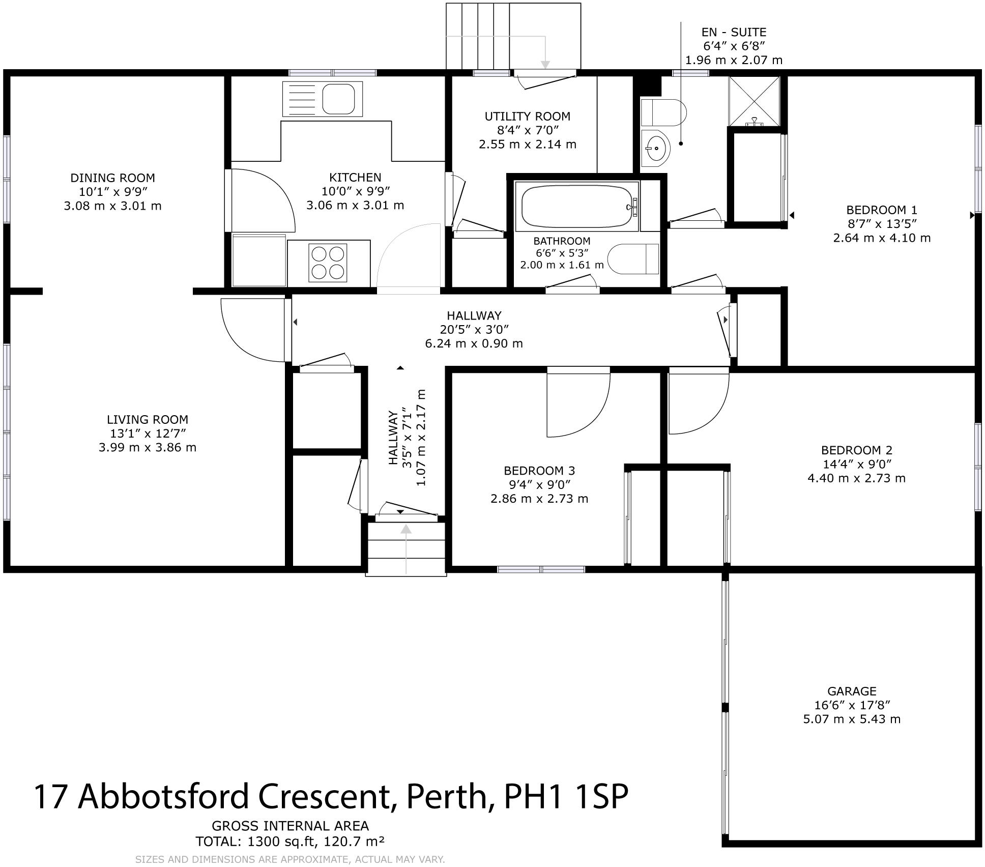 Abbotsford Crescent, Perth, Perth and Kinross, PH1 floorplan