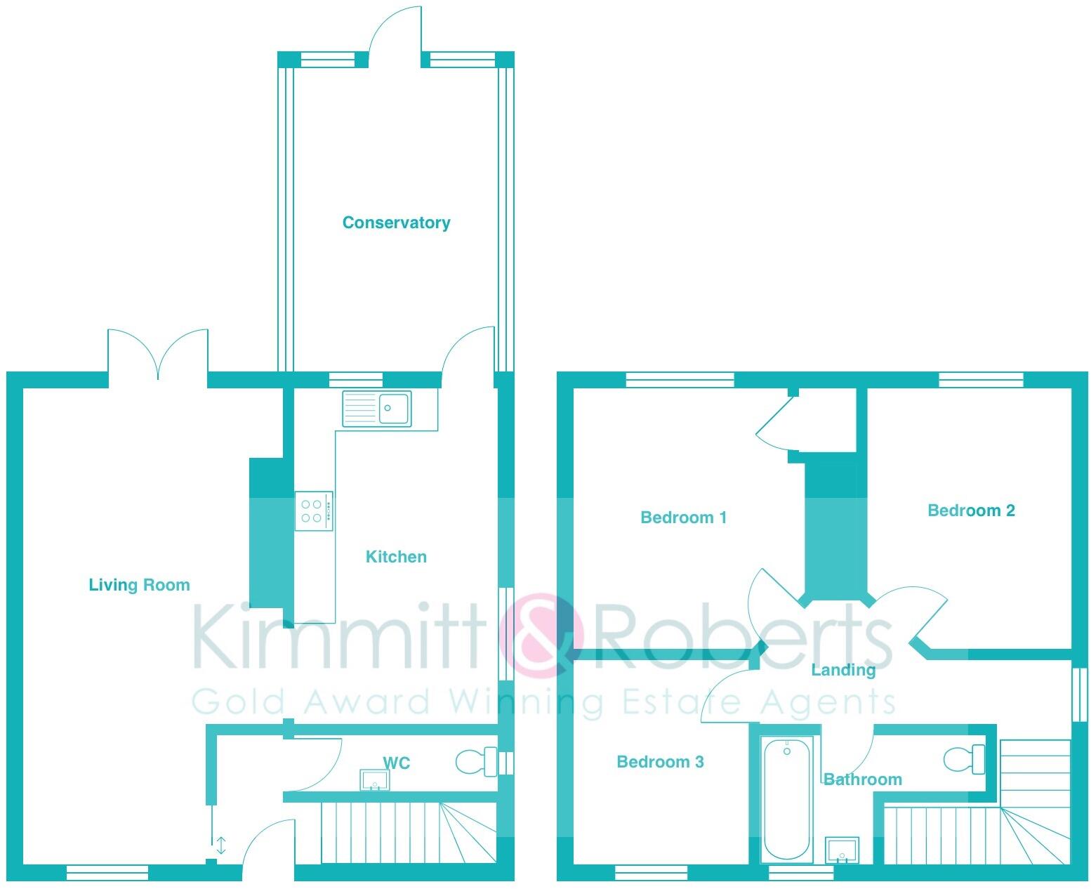 Woodland Crescent, Kelloe, Durham, DH6 4LZ floorplan