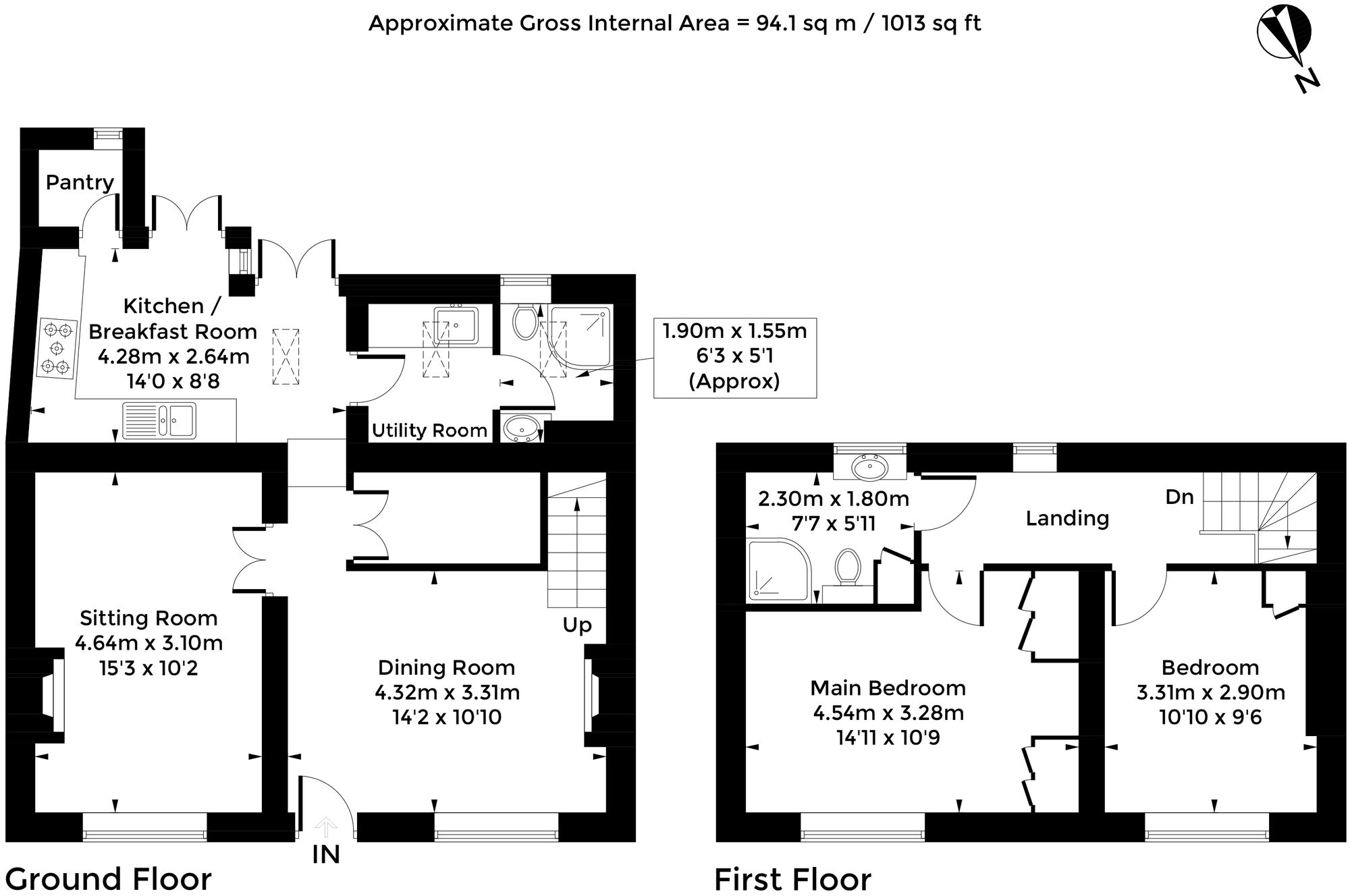 The Green, Bladon, OX20 floorplan