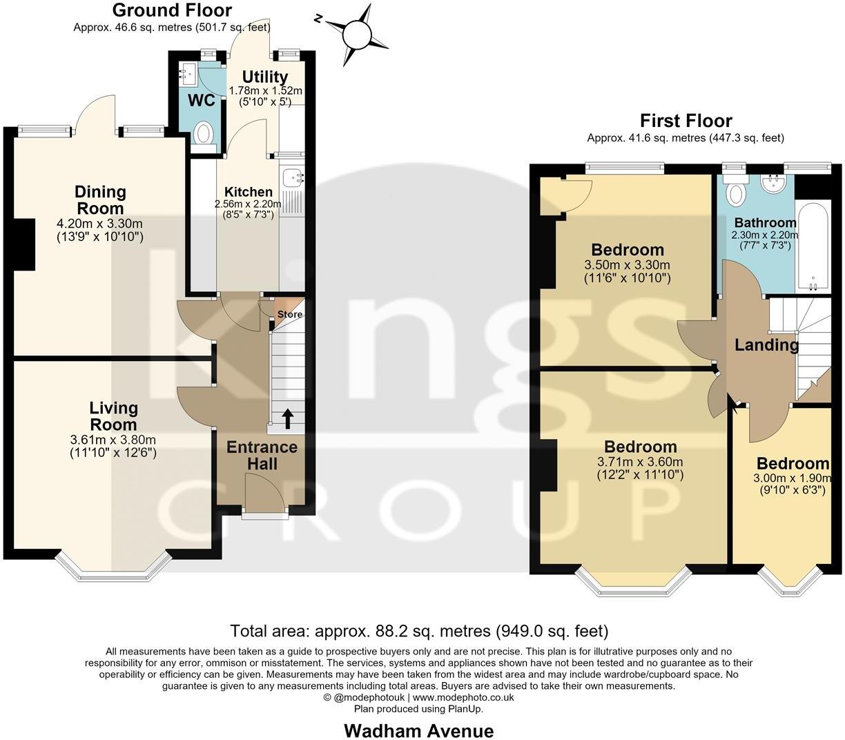Wadham Avenue, Walthamstow floorplan