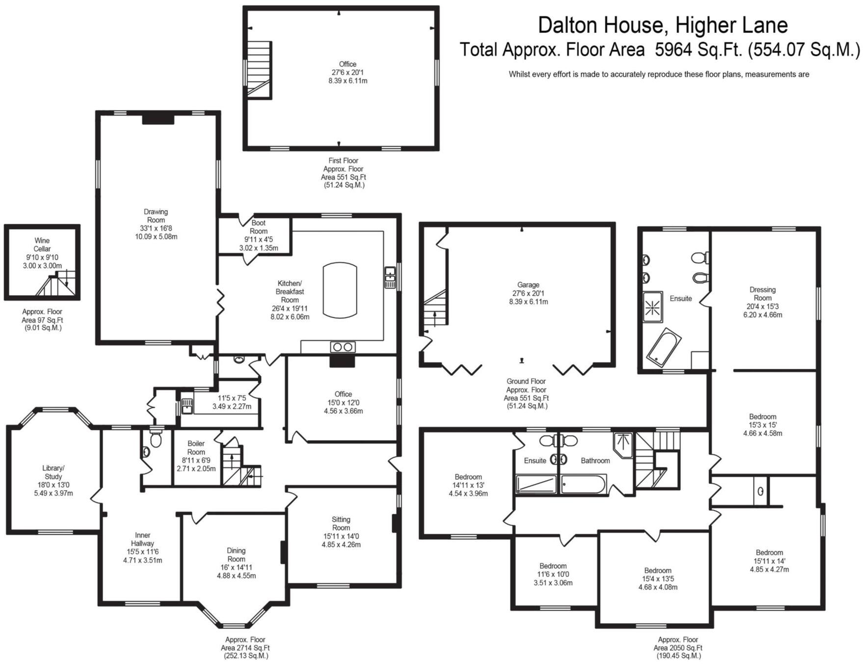 Higher Lane, Dalton, WN8 floorplan