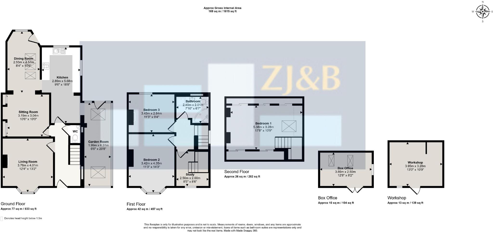 The Terraces, Morda, Oswestry, SY10 9NB floorplan