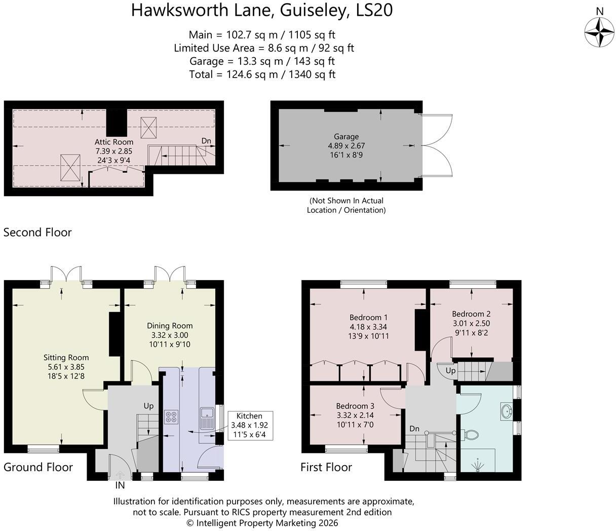 Hawksworth Lane, Guiseley floorplan