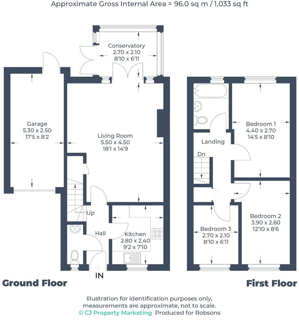 Thompson Way, Mill End, Rickmansworth, WD3 floorplan