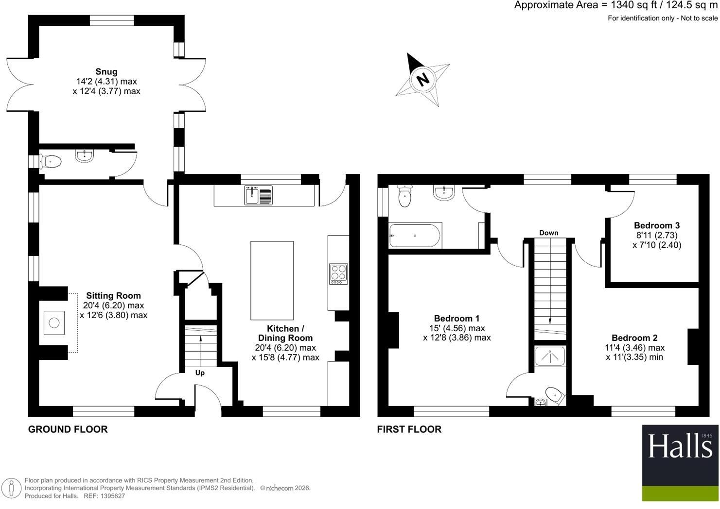 Ellesmere Lane, Penley. floorplan