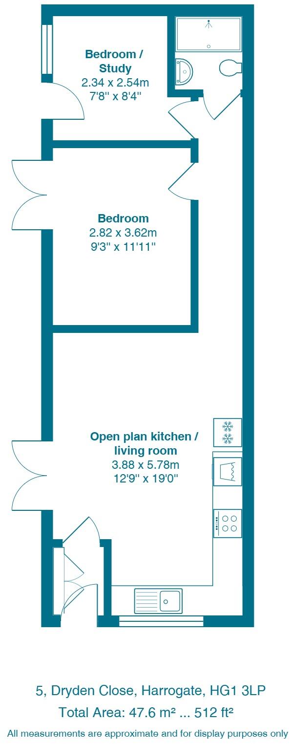 Dryden Close, Harrogate floorplan