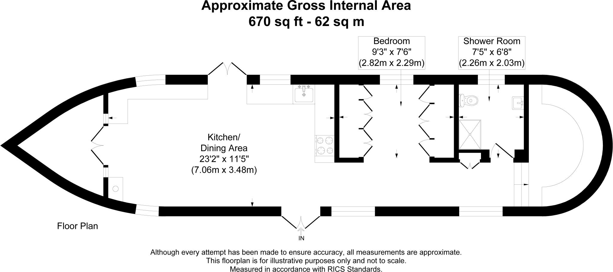 Portsmouth Road, Surbiton, Surrey, KT6 floorplan