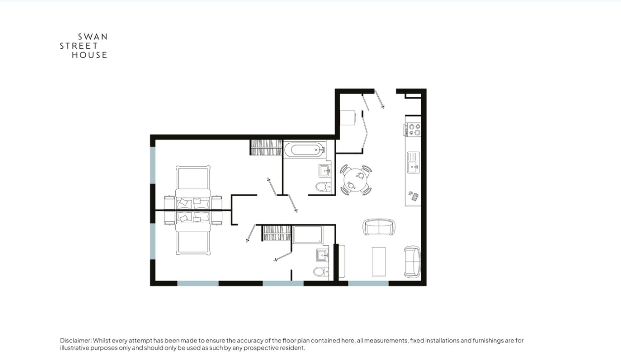 Swan Street House, Manchester, M4 floorplan