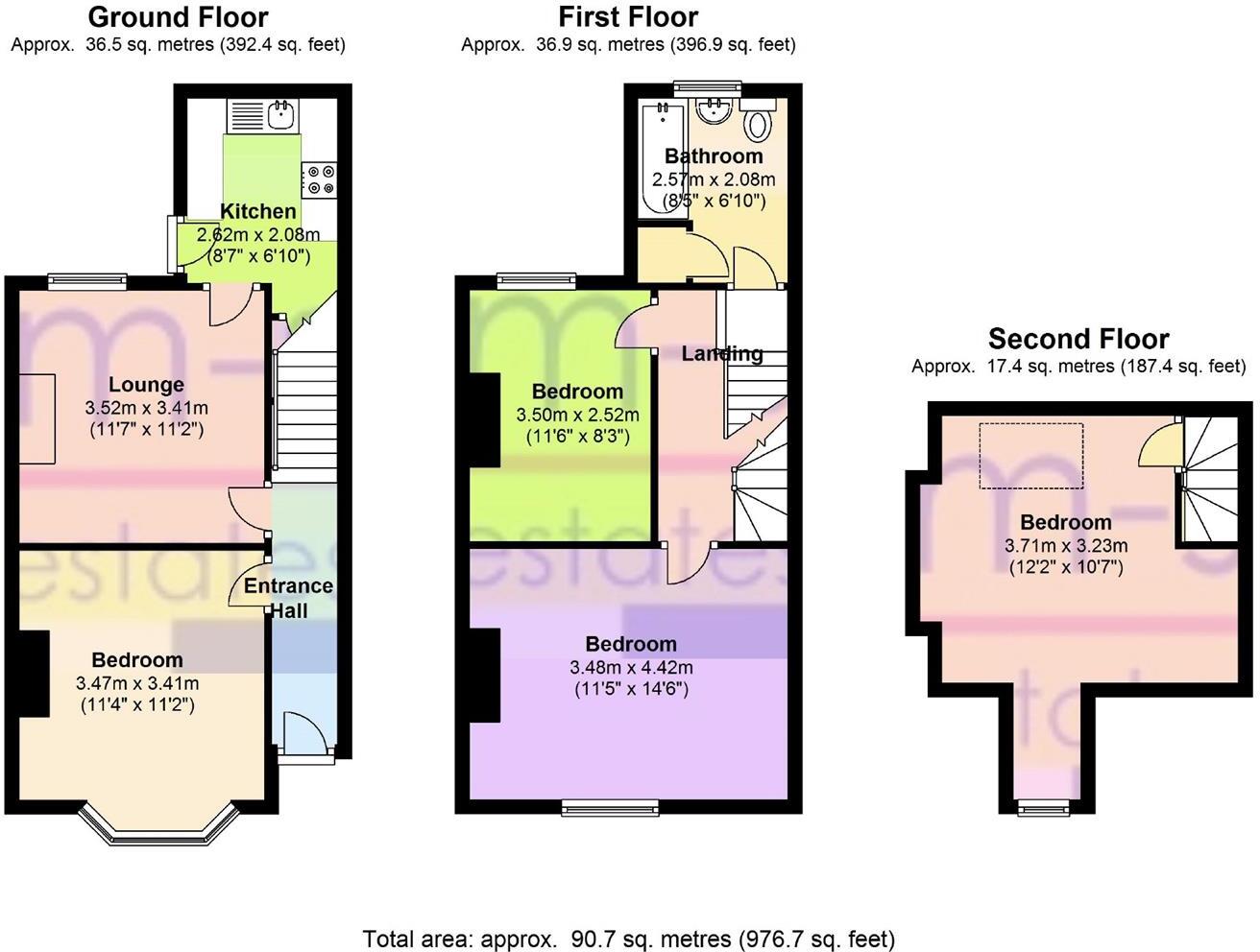 £120pppw Sherwin Road, Lenton, Nottingham floorplan