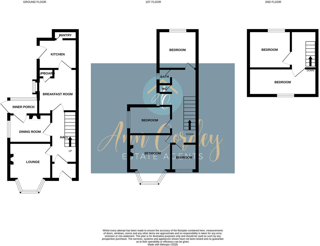 Langholm Crescent, Darlington floorplan